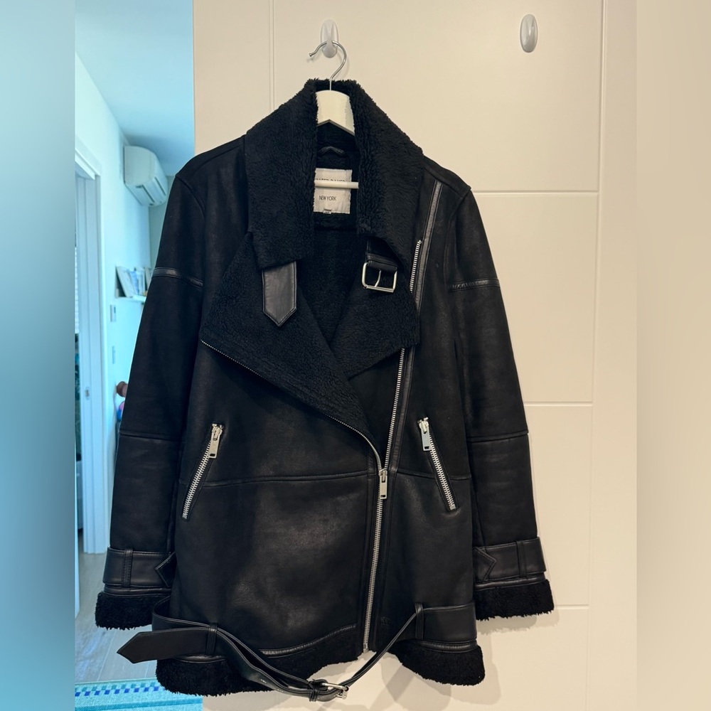 Walter Baker 100% lamb leather jacket. Worn once. Perfect condition, like new.